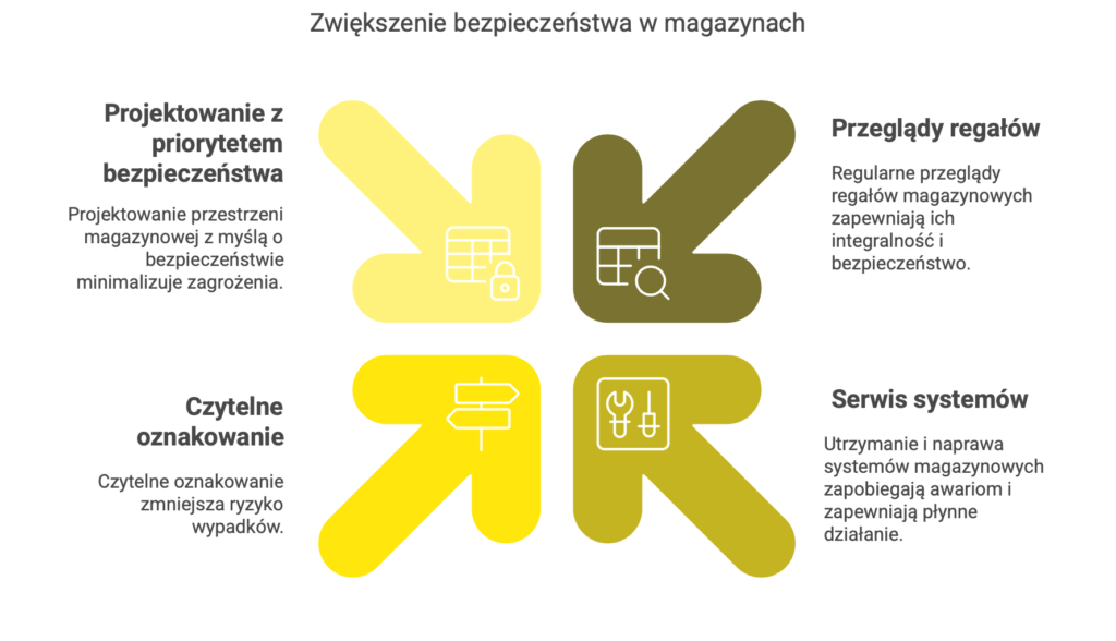 Dodatkowe zabezpieczenia regałowe